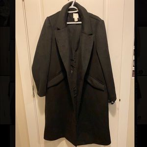Wool trench coat H&M Medium